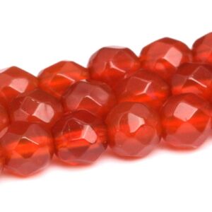 4mm Red Carnelian Beads Grade Aaa Genuine Natural Gemstone Faceted Round Loose Beads 15"/ 7" Bulk Lot Options (101969) 4mm Red Carnelian Beads Grade Aaa Genuine Natural Gemstone Faceted Round Loose Beads 15"/ 7" Bulk Lot Options (101969)