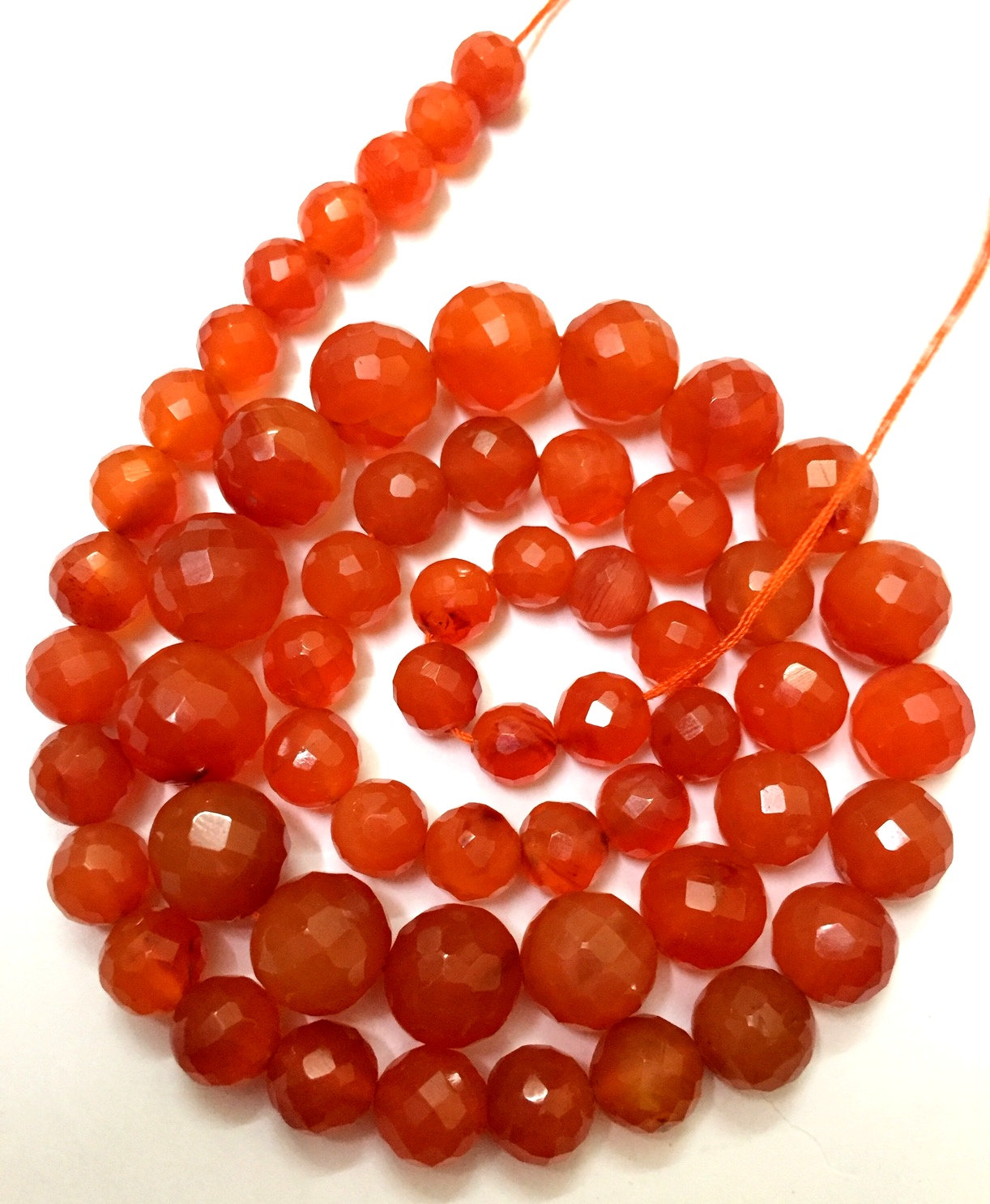 Natural Rare Carnelian Round Ball Beads Faceted Carnelian Round Beads Top Fine Quality 6-8.mm Carnelian Gemstone Round Beads 16 Inch Strand