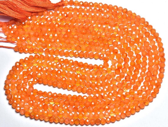 Super Quality Carnelian Rondelle Beads - 13 Inches - Natural Beautiful Faceted Carnelian Rondelle Strand - Size Is 3.5 Mm #1908 Super Quality Carnelian Rondelle Beads - 13 Inches - Natural Beautiful Faceted Carnelian Rondelle Strand - Size Is 3.5 Mm #1908