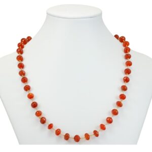 Carnelian Necklace Chain Spaced Link Large Beaded 24 Inch Natural Burnt Orange Chalcedony Aaa Quality Facet Earthy 14k Gold Fill And Plate Carnelian Necklace Chain Spaced Link Large Beaded 24 Inch Natural Burnt Orange Chalcedony Aaa Quality Facet Earthy 14k Gold Fill And Plate