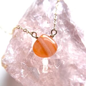 Carnelian Necklace, Crystal Necklace, Necklaces For Women, Gift For Her Carnelian Necklace, Crystal Necklace, Necklaces For Women, Gift For Her