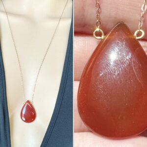 Large Carnelian Necklace, Red Stone Necklace, Real Carnelian Crystal Necklace Silver, Carnelian Jewelry, Sacral Chakra Necklace, Exact Stone Large Carnelian Necklace, Red Stone Necklace, Real Carnelian Crystal Necklace Silver, Carnelian Jewelry, Sacral Chakra Necklace, Exact Stone