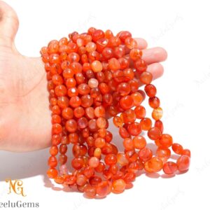Aaa+ Orange Carnelian Smooth Coin Beads,natural Carnelian Briolette Coin Beads,15" Gemstone Beads For Handmade Jewelry
