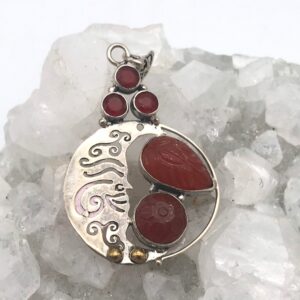 Moon Beam Carnelian Pendant Moon Beam Carnelian Pendant