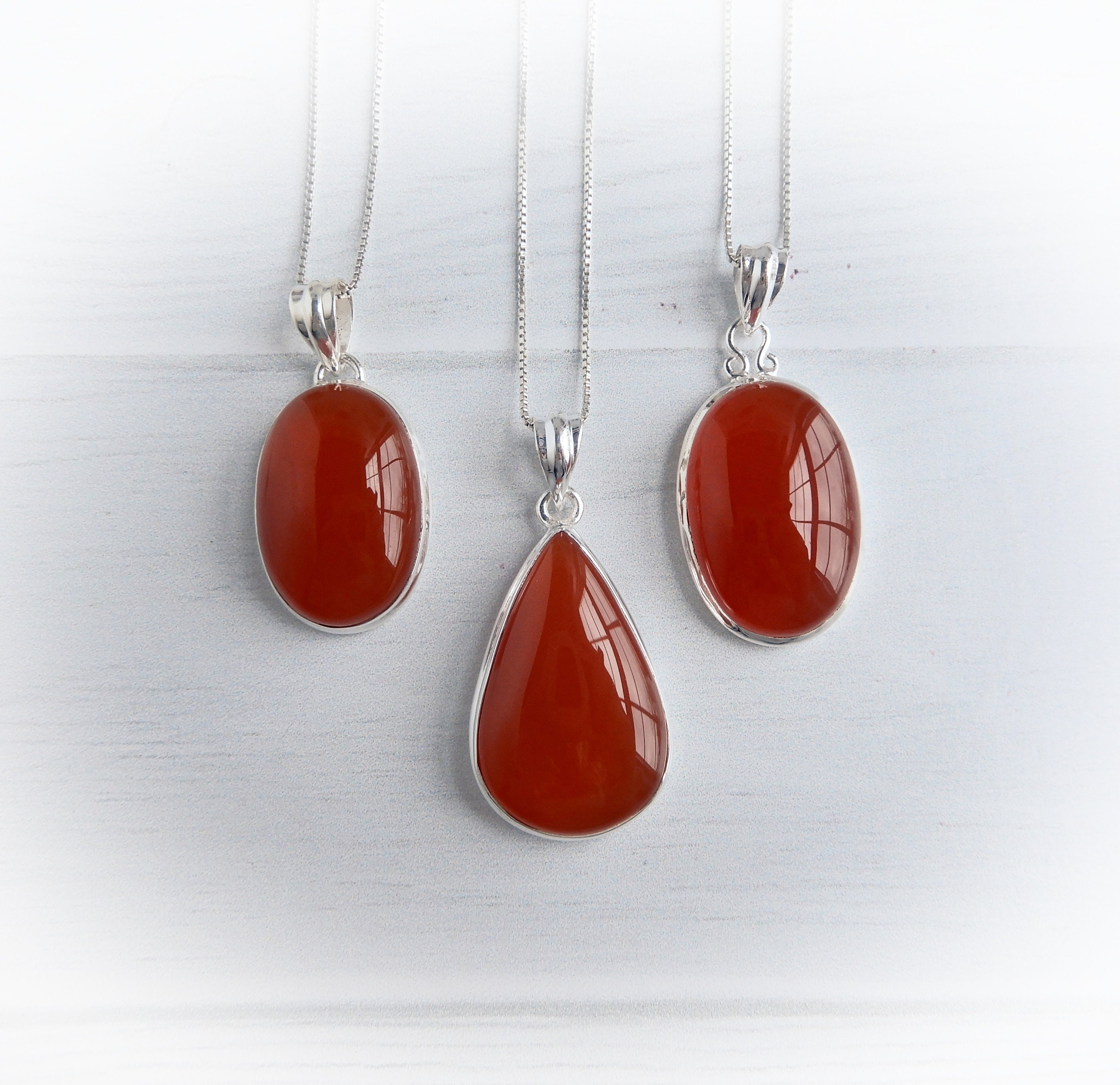 Carnelian Necklace Sterling Silver • Red Carnelian Pendant • Orange Carnelian Necklace • Natural Carnelian Jewelry • Gift For Crystal Lover Carnelian Necklace Sterling Silver • Red Carnelian Pendant • Orange Carnelian Necklace • Natural Carnelian Jewelry • Gift For Crystal Lover