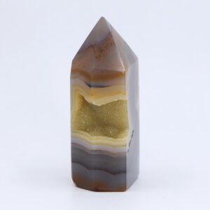 Carnelian Druzy Tower