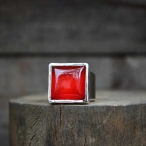 Carnelian Ring, Size 7.75 , Statement Ring,orange Gemstone Ring, Fall Gemstone Ring, Bright Orange, Red Carnelian, Sterling Silver, Recycled Carnelian Ring, Size 7.75 , Statement Ring,orange Gemstone Ring, Fall Gemstone Ring, Bright Orange, Red Carnelian, Sterling Silver, Recycled