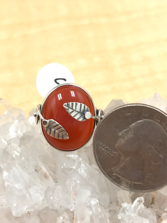 Carnelian Ring, Size 8