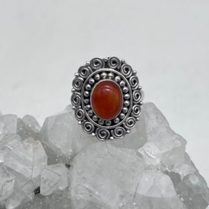 Carnelian Ring Size 9