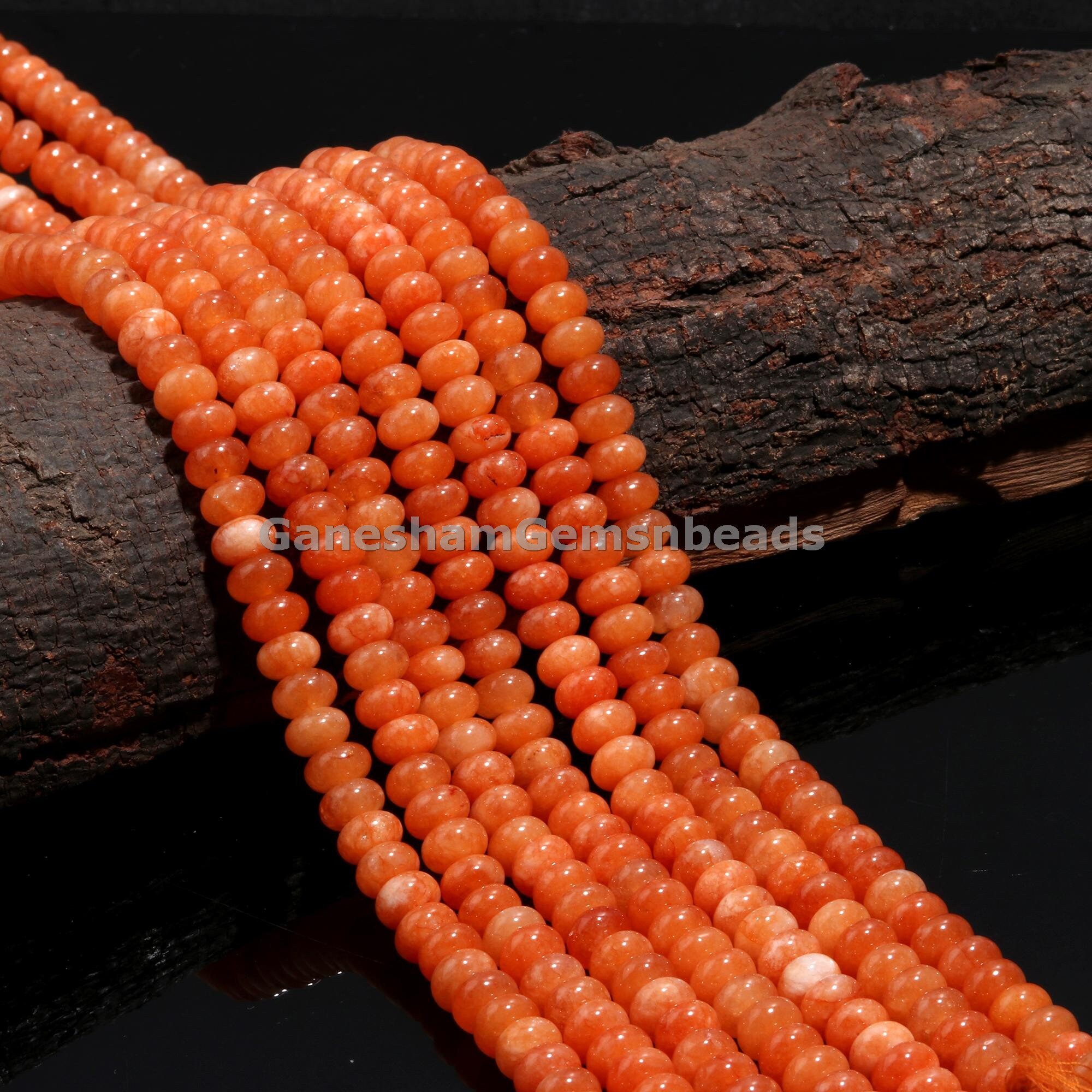 Aaa Carnelian Smooth Rondelle Beads, Natural Carnelian Beads, Handmade Beads, Healing Gemstone Loose Beads Diy Jewelry Making For Women Aaa Carnelian Smooth Rondelle Beads, Natural Carnelian Beads, Handmade Beads, Healing Gemstone Loose Beads Diy Jewelry Making For Women