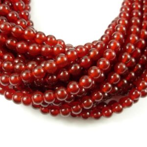 Carnelian Beads, Round, 6mm (6.3 mm), 15.5 Inch, Full strand, Approx. 62 beads, Hole 1mm, AA quality (182054002) Carnelian Beads, Round, 6mm (6.3 mm), 15.5 Inch, Full strand, Approx. 62 beads, Hole 1mm, AA quality (182054002)