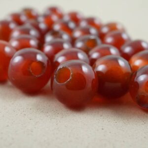 Carnelian Beads (large Hole)(round)(smooth)(8mm)(10mm)(8"strand) Carnelian Beads (large Hole)(round)(smooth)(8mm)(10mm)(8"strand)