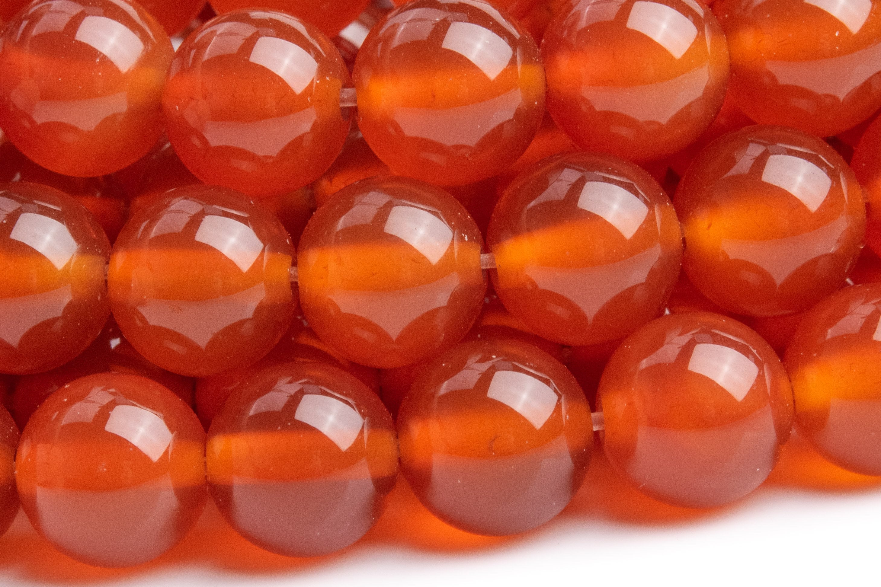 Genuine Natural Carnelian Gemstone Beads 8mm Orange Red Round Aaa Quality Loose Beads (104274) Genuine Natural Carnelian Gemstone Beads 8mm Orange Red Round Aaa Quality Loose Beads (104274)
