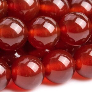 Genuine Natural Carnelian Gemstone Beads 8mm Red Round Aaa Quality Loose Beads (101106) Genuine Natural Carnelian Gemstone Beads 8mm Red Round Aaa Quality Loose Beads (101106)