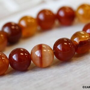L/ Natural Carnelian 14-15mm Round beads 15.5" strand Size/Shade varies Enhanced gemstone For jewelry making 265-1718 L/ Natural Carnelian 14-15mm Round beads 15.5" strand Size/Shade varies Enhanced gemstone For jewelry making 265-1718