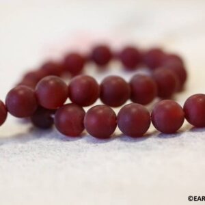 M/ Carnelian 10mm/ 12mm Round beads 16" strand Matte finished Dyed gemstone For jewelry making M/ Carnelian 10mm/ 12mm Round beads 16" strand Matte finished Dyed gemstone For jewelry making