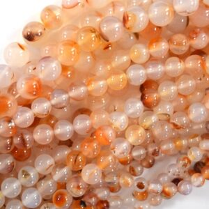 Natural Carnelian Round Beads Gemstone 15" Strand 6mm 8mm 10mm S2 Natural Carnelian Round Beads Gemstone 15" Strand 6mm 8mm 10mm S2