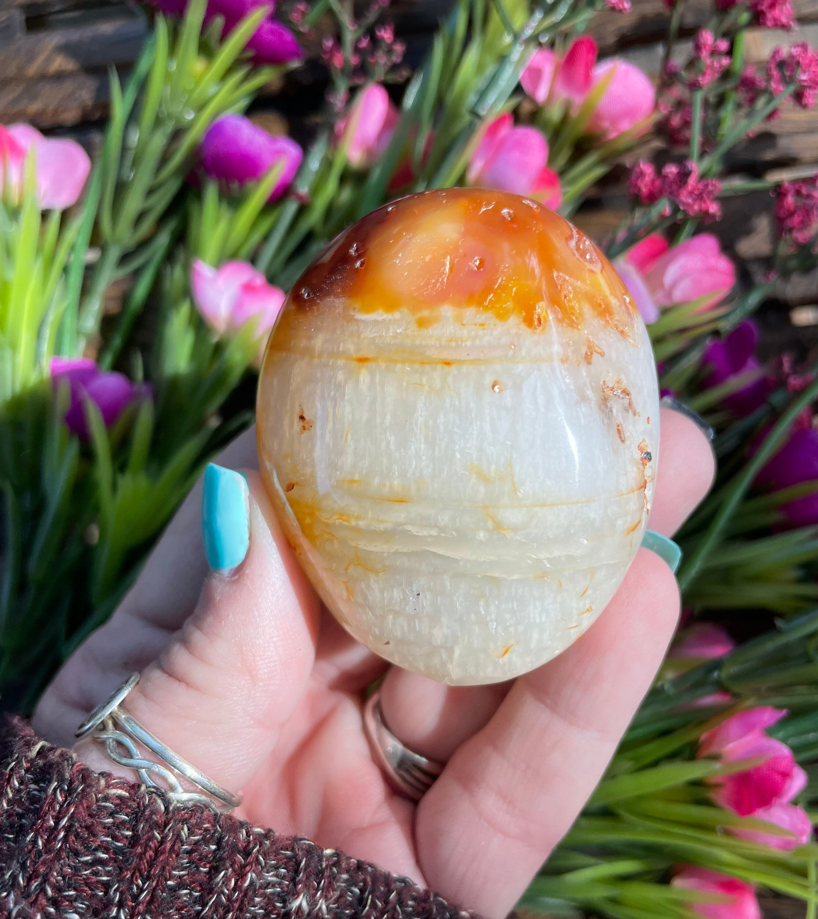 Carnelian, Carnelian Palm Stone