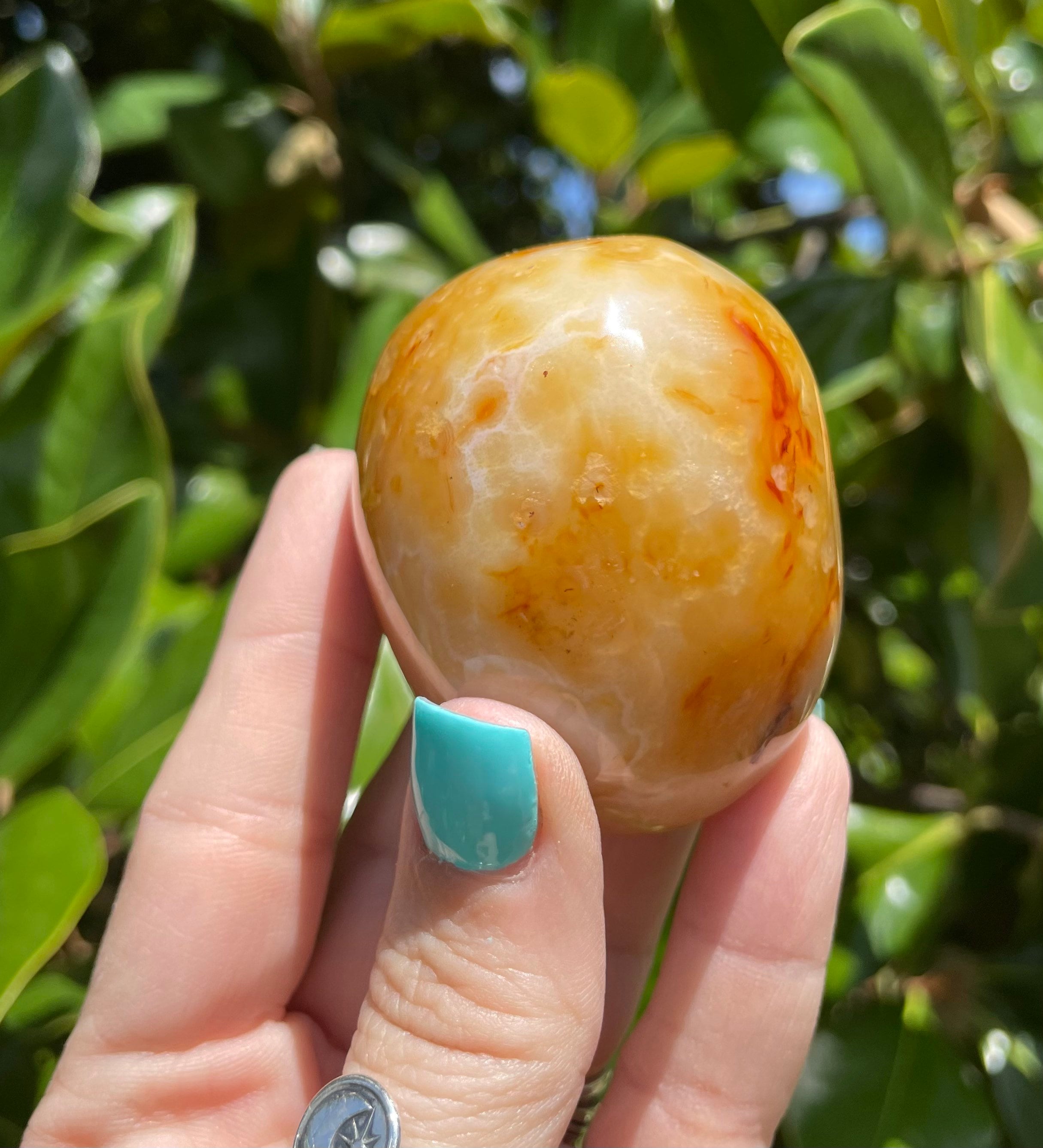 Carnelian, Carnelian Palm Stone