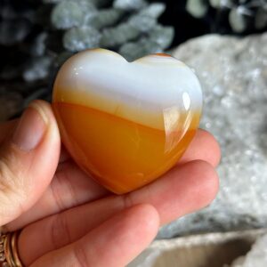 Sardonyx Heart, Carnelian