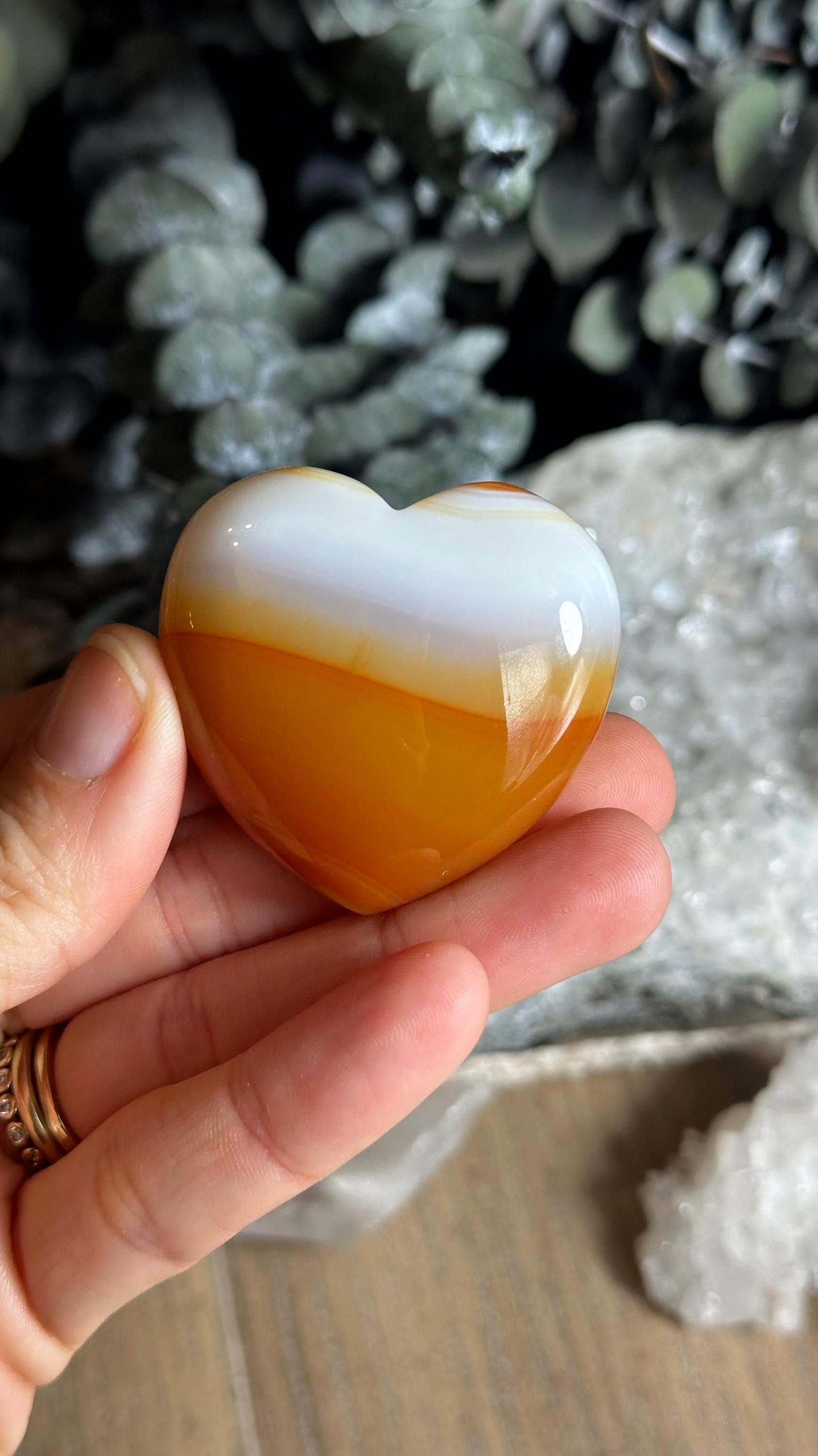 Sardonyx Heart, Carnelian