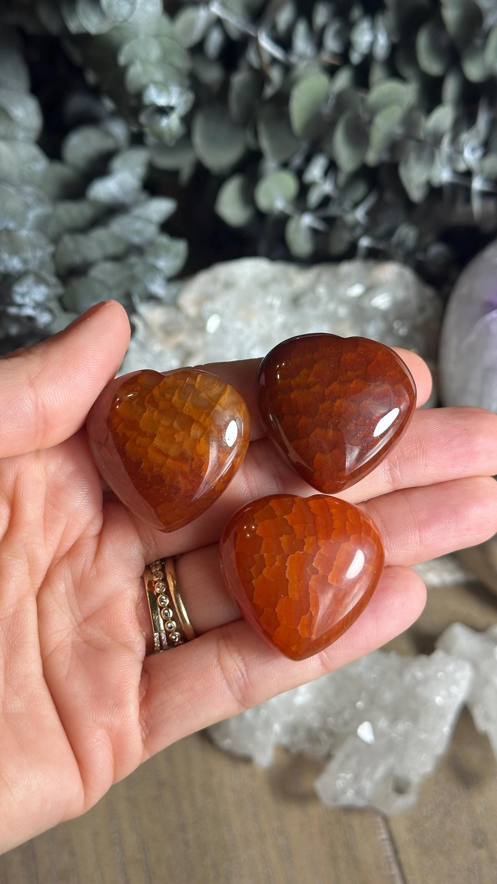 Small Carnelian Heart