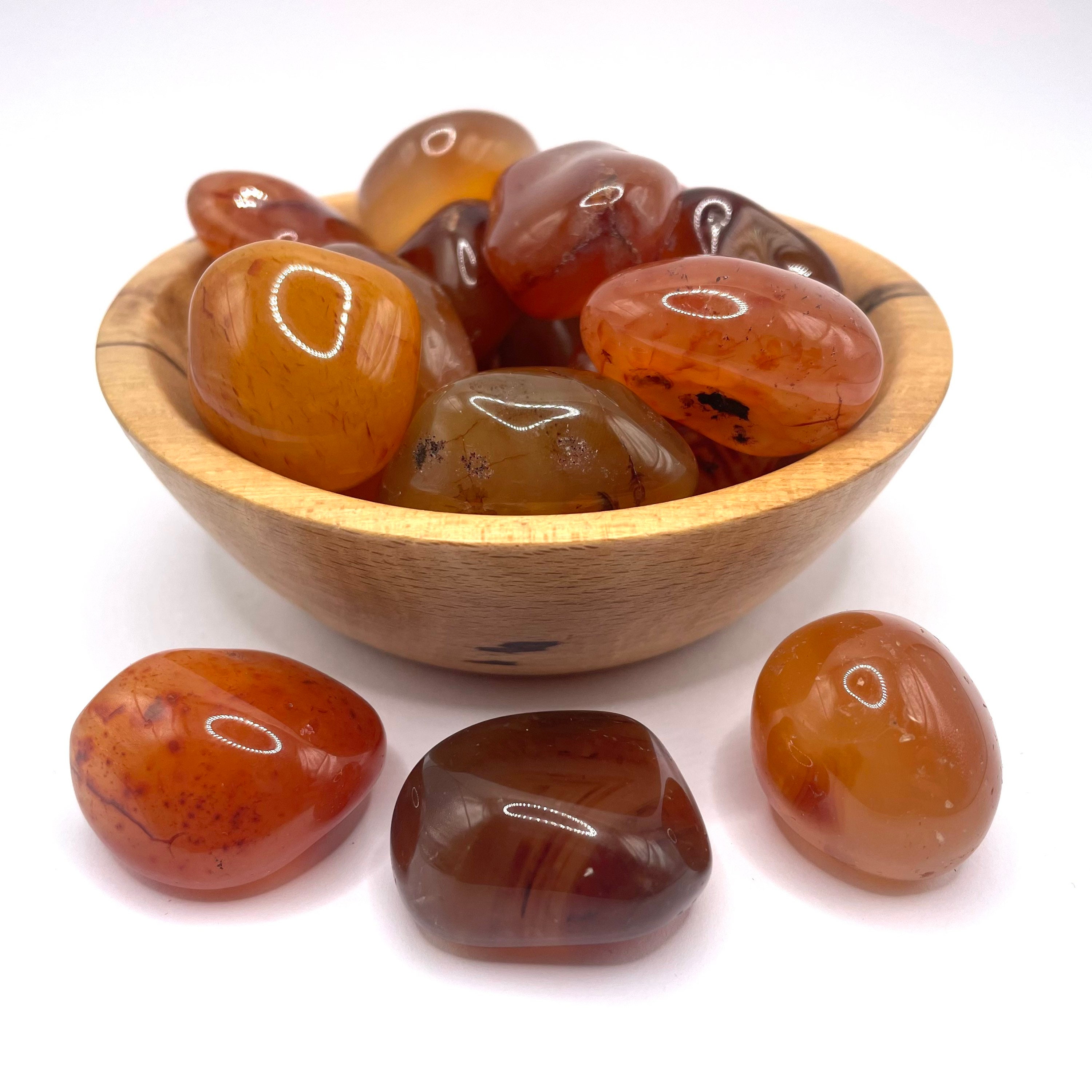 Carnelian Tumbled Stone 15-25mm Virgo Carnelian Tumbled Stone 15-25mm Virgo
