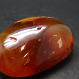 Carnelian Tumbled Stone From Madagascar - 2.4" - 100.79 Grams