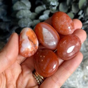 Tumbled Carnelian Stone, Sacral Chakra Crystal
