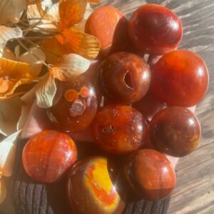 Carnelian, Carnelian Tumble, Qty. 1