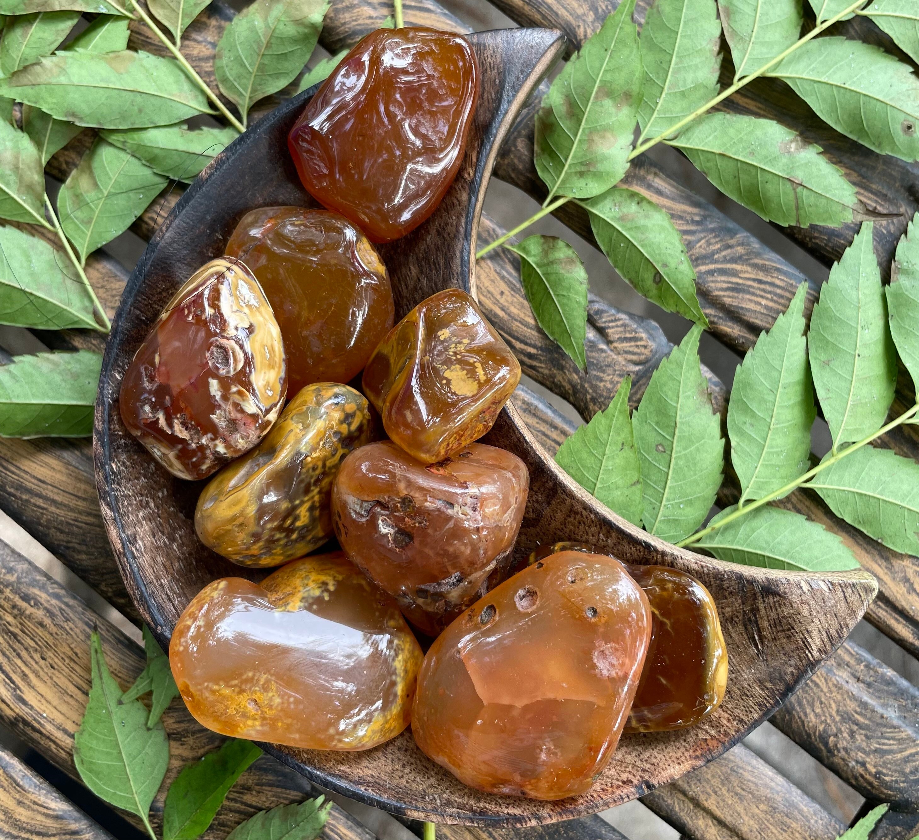 Carnelian, Carnelian Tumble, Qty. 1