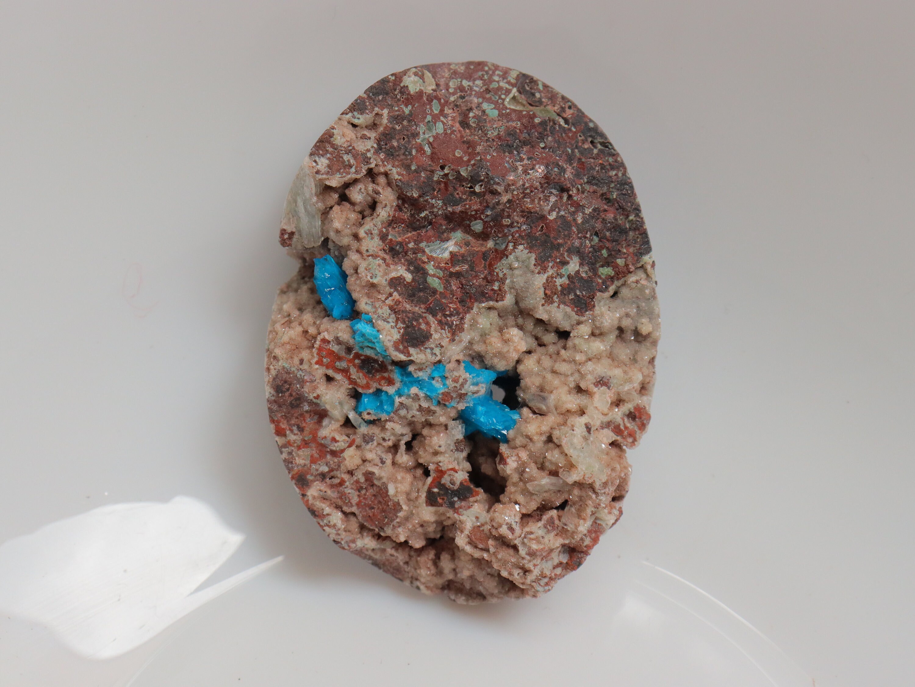 Unique Rare Cavansite Druzy, Natural Cavansite Druzy, Self-mined Druzy Cavansite Pendant, Cavansite Specimen, Cavansite From Wagholi India