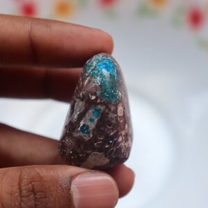 A++ Grade Beautiful Natural Cavensite Tumble,beautiful Egg  Cavensite, Cavansite Stone,Cavansite Gemstone,Cavansite Gemstone Cavansite India
