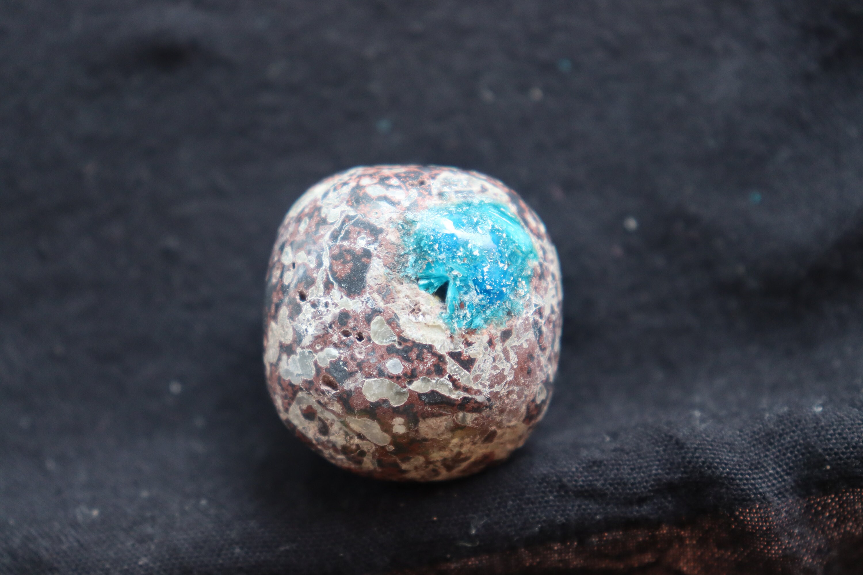A++ Grade Beautiful Natural Cavensite Tumble,beautiful Egg  Cavensite, Cavansite Stone,cavansite Gemstone,cavansite Gemstone Cavansite India