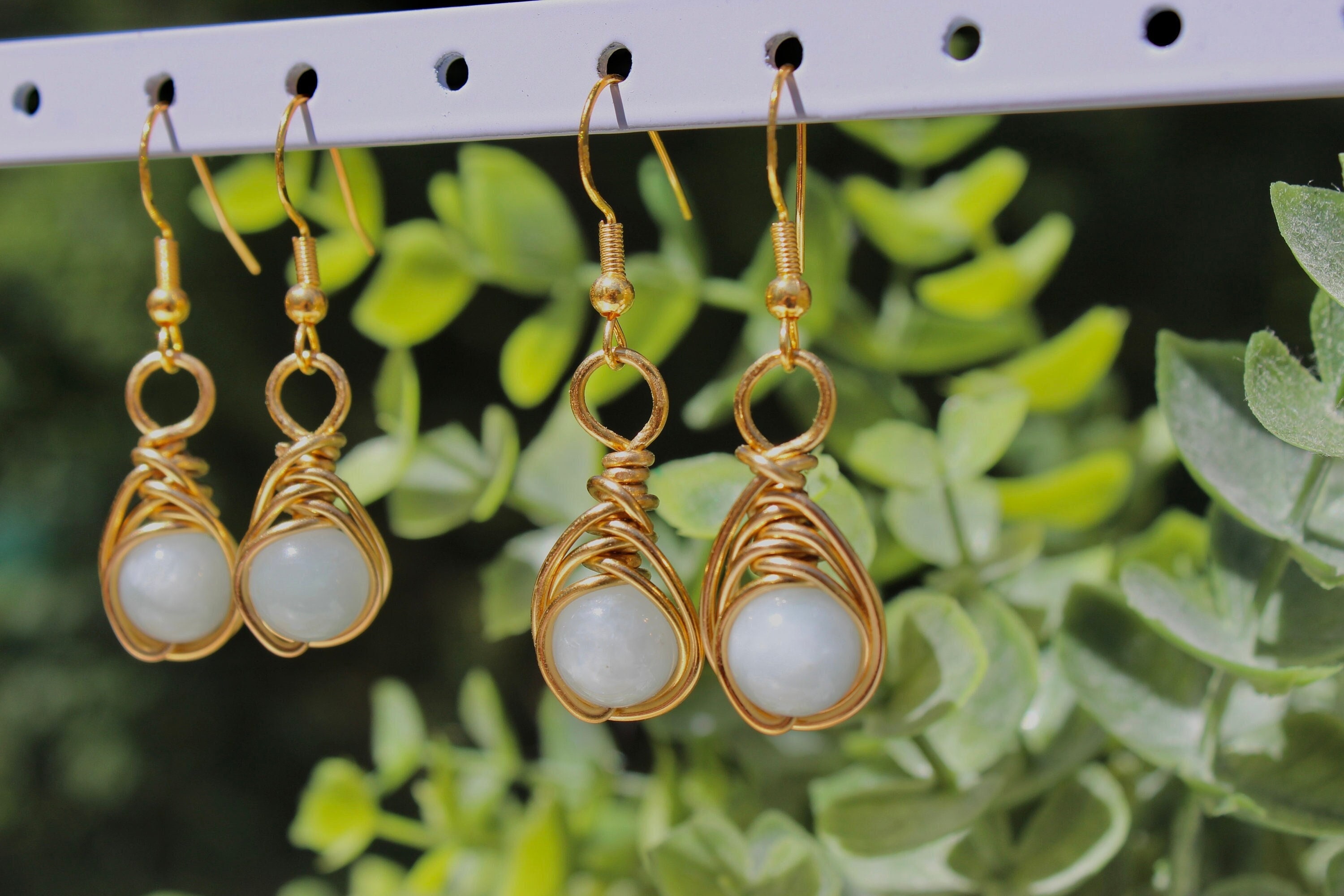 Handmade Celestite Earrings