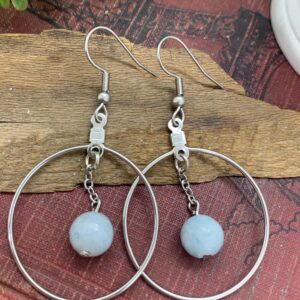 Celestite Stainless Steel Earrings