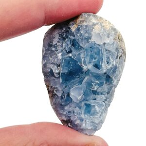 Celestite Cluster – Celestite Druzy – Celestite Stone – Blue Celestite Crystal – Ra1127