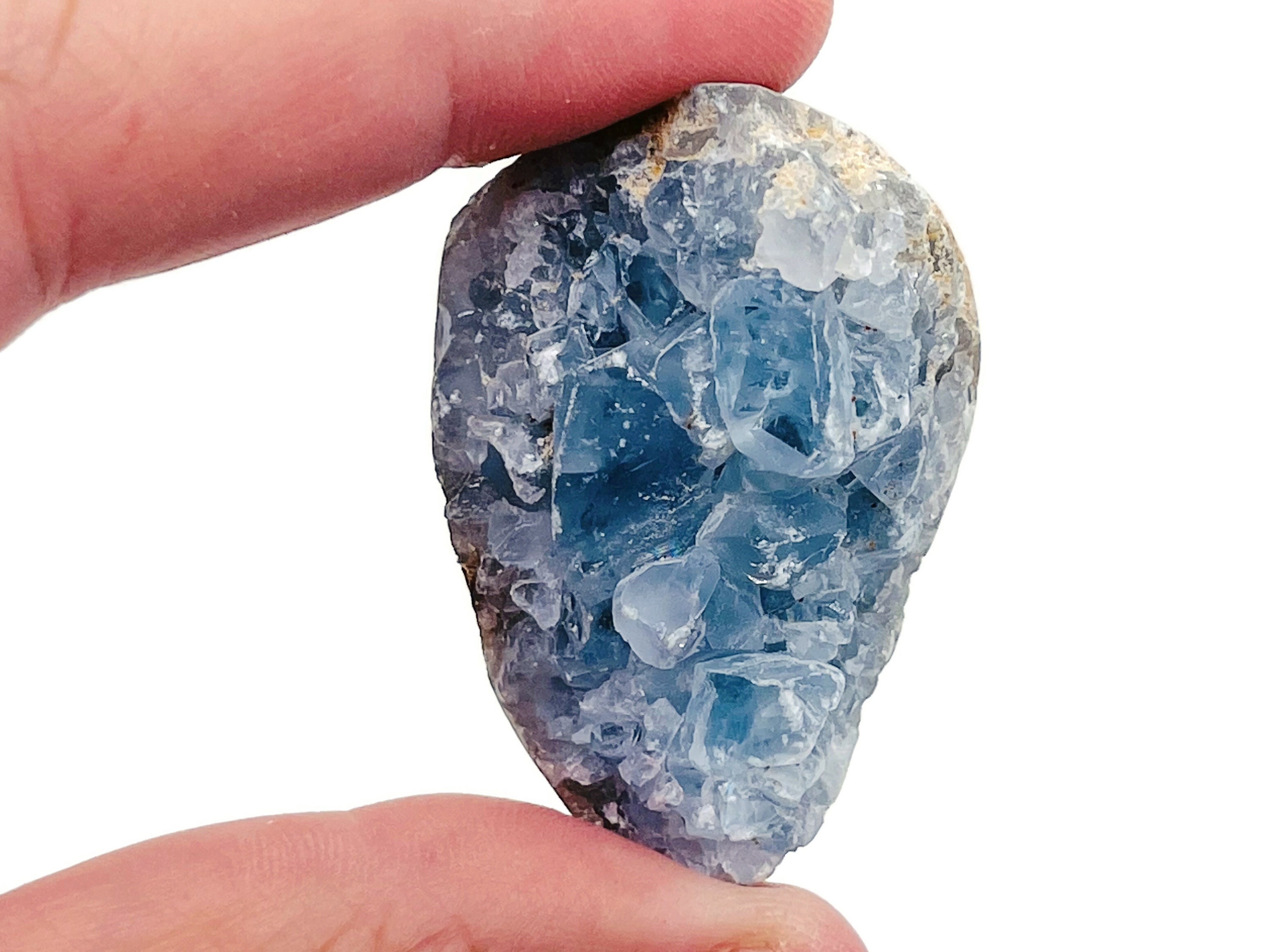 Celestite Cluster – Celestite Druzy – Celestite Stone – Blue Celestite Crystal – Ra1127