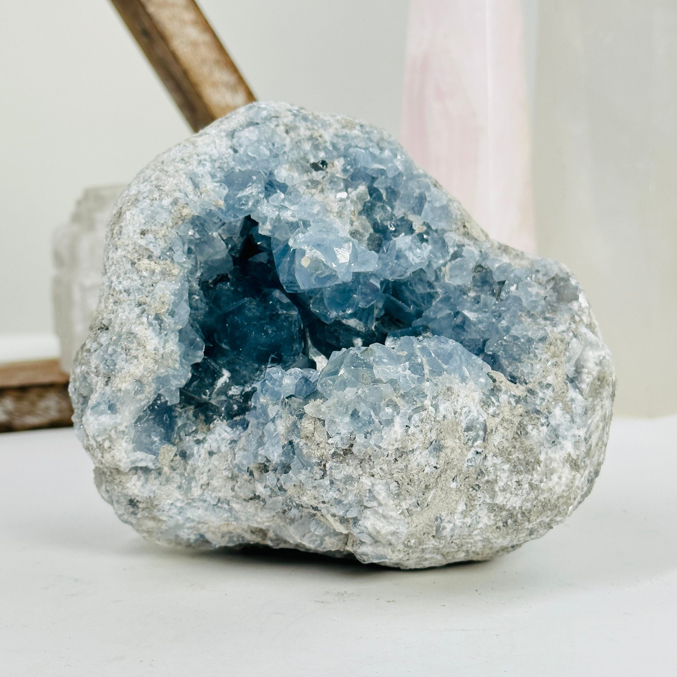 Celestite Cluster Large Crystal Celestite Cluster Large Crystal