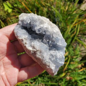 Natural Celestite Cluster, 1 Pound Celestite Cluster, High Vibration Crystal, Angel Communication, Crown Chakra Crystal