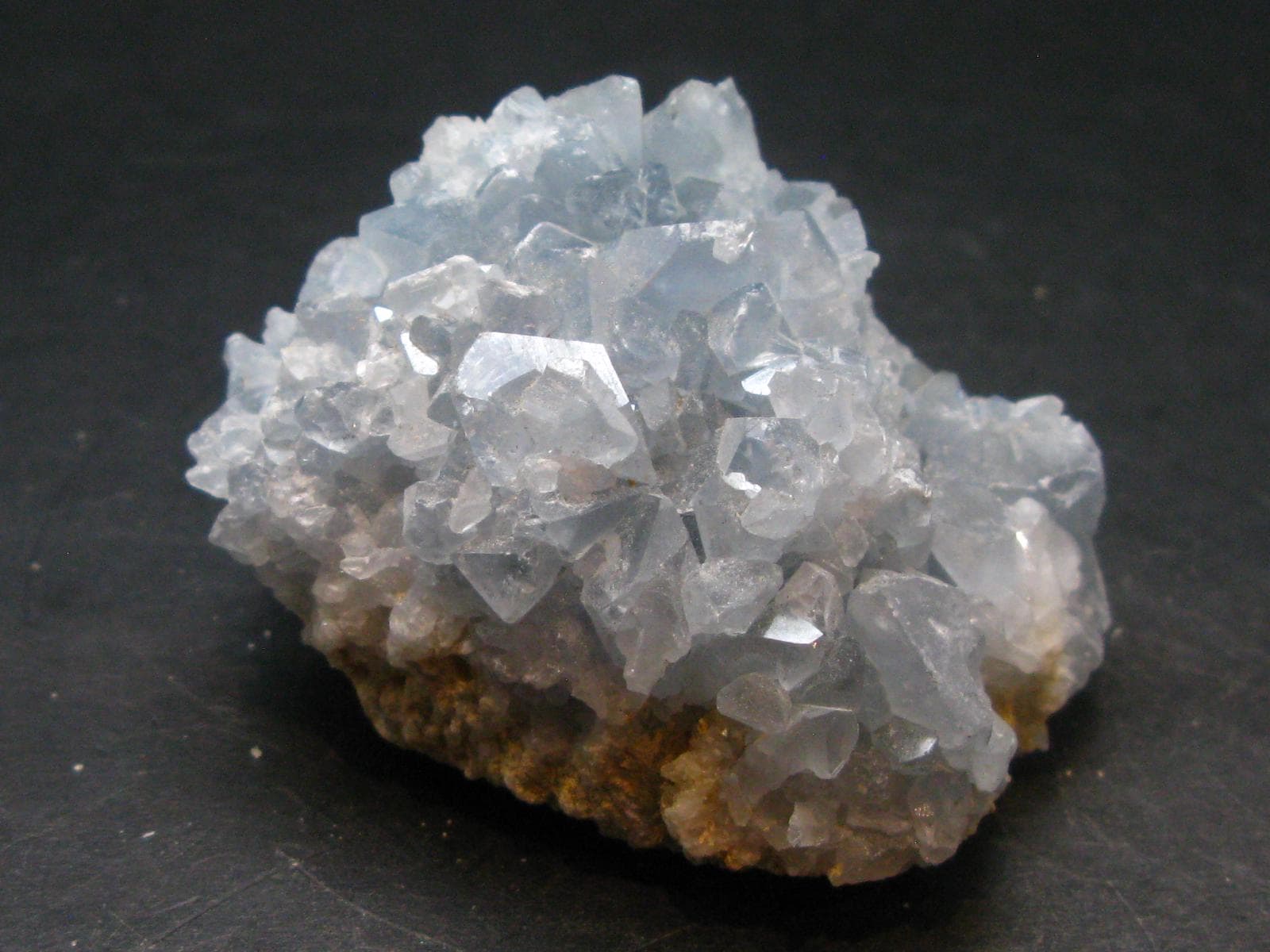 Natural Sky Blue Celestite Celestine Cluster From Madagascar - 2.4" - 146.0 Grams Natural Sky Blue Celestite Celestine Cluster From Madagascar - 2.4" - 146.0 Grams