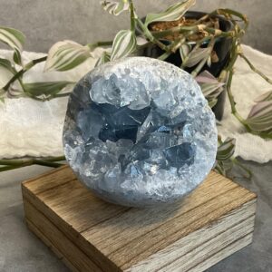 Rough Celestite Geode - The Stone for Peaceful Energy