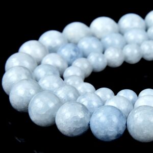 Genuine Celestite gemstone Blue Grade Aaa 6mm 8mm 10mm Round Loose Beads (a272) Genuine Celestite gemstone Blue Grade Aaa 6mm 8mm 10mm Round Loose Beads (a272)