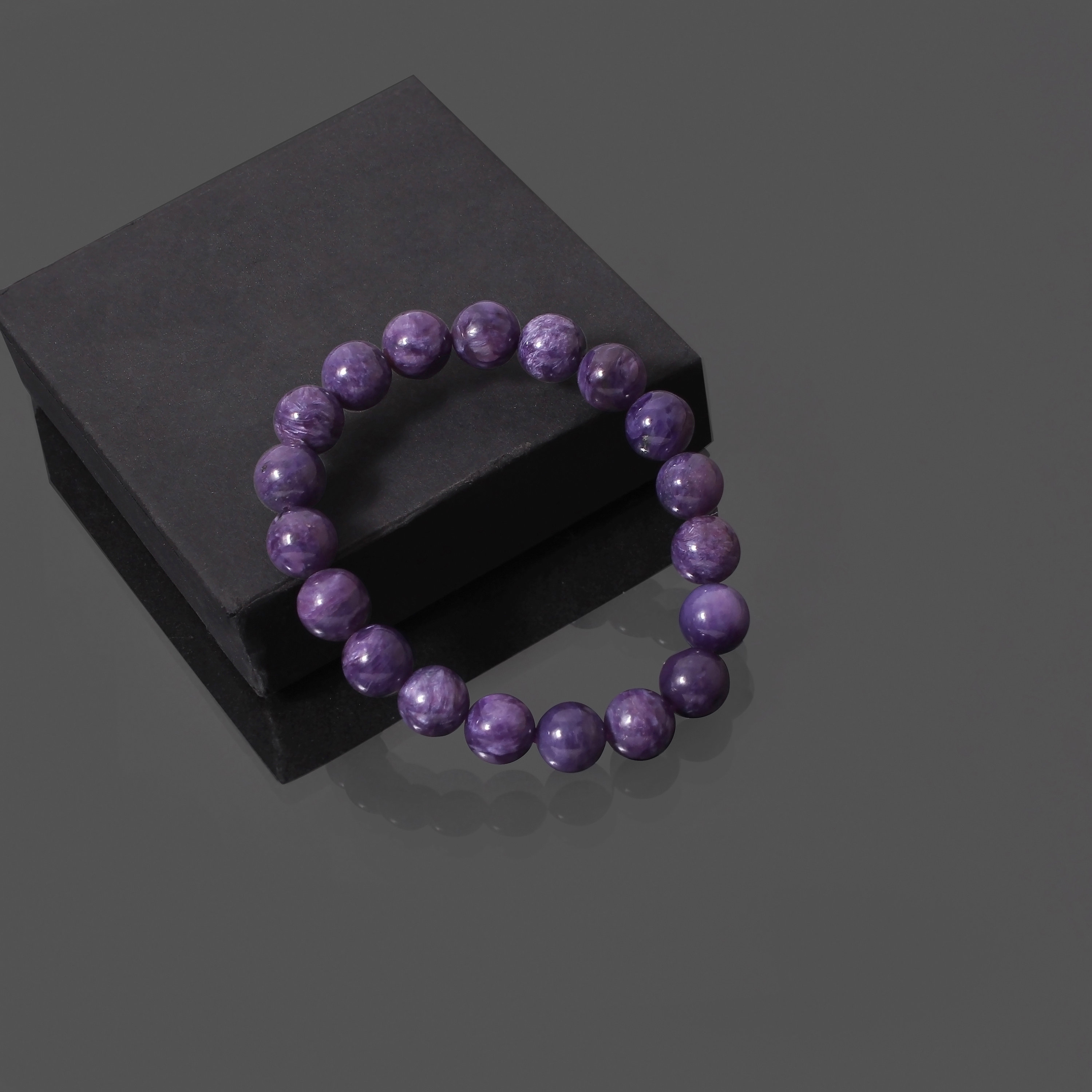 Aaa++ Purple Charoite Beaded Bracelet-8mm/10mm Smooth Round Gemstone Bracelet-stretchable Bracelet-unisex Bracelet-best Gifts For Her/him Aaa++ Purple Charoite Beaded Bracelet-8mm/10mm Smooth Round Gemstone Bracelet-stretchable Bracelet-unisex Bracelet-best Gifts For Her/him