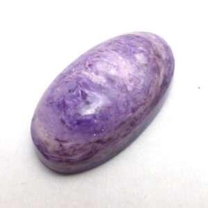 13.820 Carats Charoite Cabochon Oval Bright Purple Lovely Quality Chatoyant Schiller Designer One Of A Kind Unique Jewelry Ring Pendant