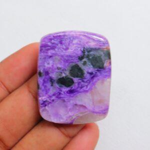 Big Size Unique Charoite Cabochon, Natural Charoite Cabochon, Loose Stone, Charoite Stone, Charoite Stone For Jewelry, Healing Gemstone.