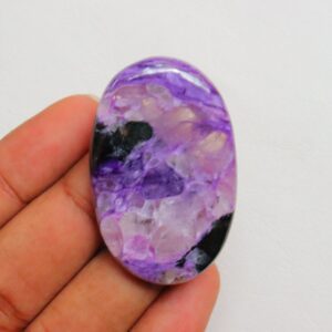 Big Size Unique Charoite Cabochon, Natural Charoite Cabochon, Loose Stone, Charoite Stone, Charoite Stone For Jewelry, Healing Gemstone.