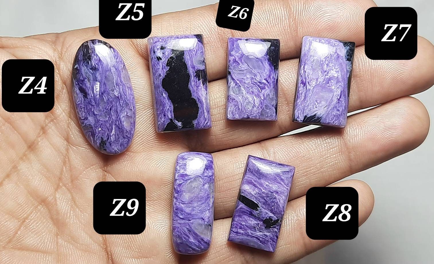 Natural Charoite Cabochon Gemstone: Mix Shape,healing Crystal Meditation Jewelry Stress Blood Pressure Pain Relief Ring Pendent Carving Art. Natural Charoite Cabochon Gemstone: Mix Shape,healing Crystal Meditation Jewelry Stress Blood Pressure Pain Relief Ring Pendent Carving Art.