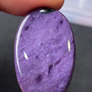 Natural Charoite Oval Cabochon Size- 20/30 Mm Purple Stone Cabochon, Handmade Gemstone Charoite Jewellery For Sale