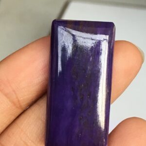New Brand Gorgeous Natural Charoite Smooth Flat Back Cabochons, 16/32 Mm Approx, Charoite Stone An Amazing Item For Jewelry Making Craft